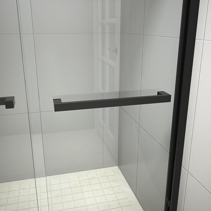 KPN2009003 12002000X1950mm Double Sliding Glass Shower Doors , Shower