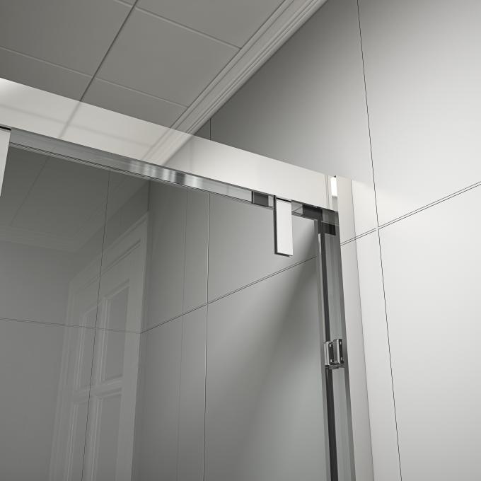 KPN2009003 12002000X1950mm Double Sliding Glass Shower Doors , Shower Cubicle Doors With Double