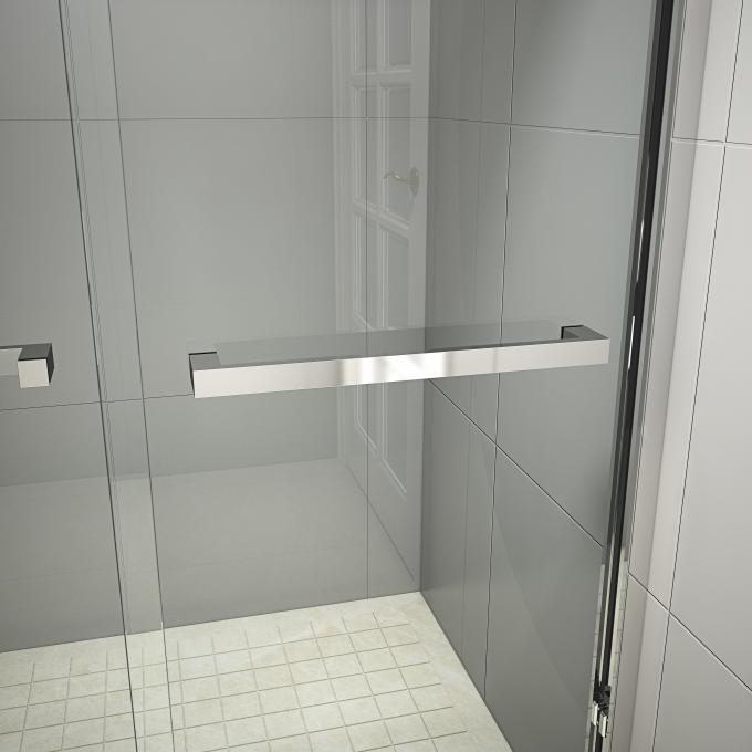 KPN2009003 12002000X1950mm Double Sliding Glass Shower Doors , Shower Cubicle Doors With Double
