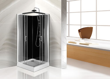 Square White ABS Tray Corner Shower Cabins 900 X 900 CE SGS Certification