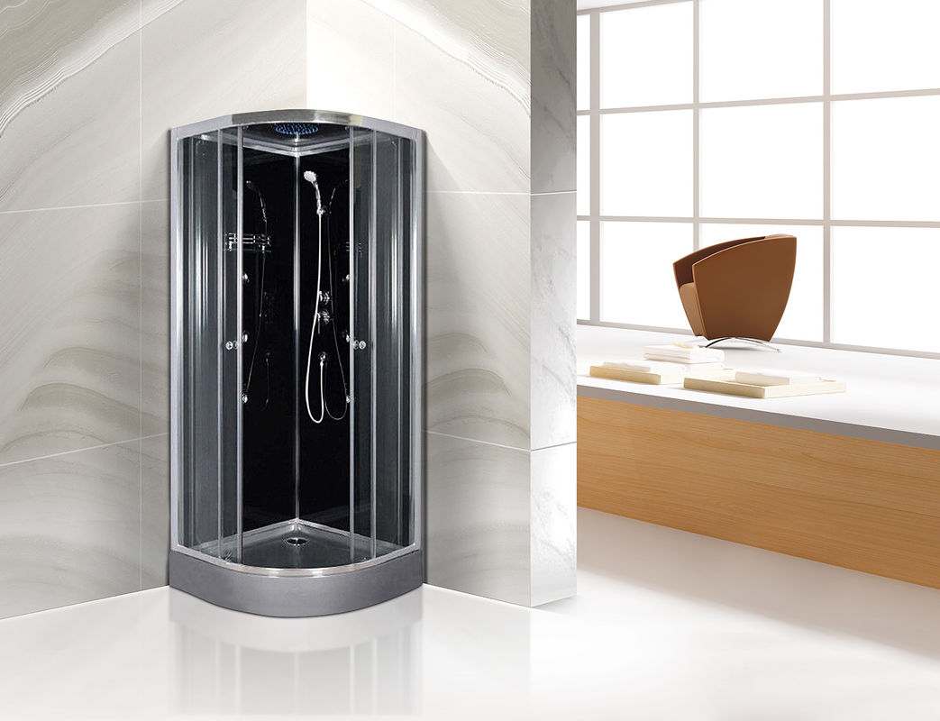 Comfort Quadrant Shower Cabin , 900x900x2200mm Curved Shower Stall Free Standing