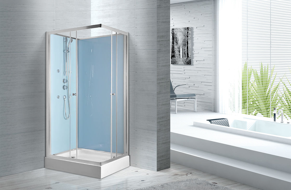 Multi Function Rectangular Shower Cabins For Star Rated Hotels / Supermarket