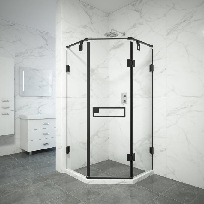 900x900mm Diamond Shaped Corner Shower Stall