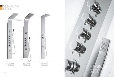 Multi Function Stainless Steel Shower Panels For Bathrooms / Country Clubs