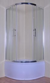 Enclosed Modular Framed Quadrant Shower Cabin , Curved Shower Stall Kits