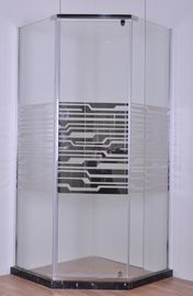 Custom 900MM Quadrant Shower Enclosures Mirror Glass Dimond Shape Pivot Door