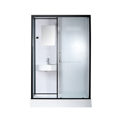 Shower Cabins White  Acrylic ABS Tray  1200*800*2150mm black aluminium
