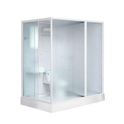 Shower Cabins White  Acrylic ABS Tray2000*1160*2150mm  white  aluminium  side open