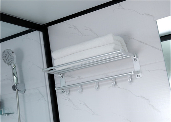 Shower Cabins White  Acrylic ABS Tray2000*1160*2150mm  black  aluminium front open