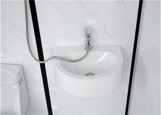 Shower Cabins White  Acrylic ABS Tray  1600*1200*2150mm black aluminium