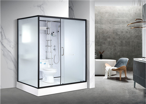 Shower Cabins White  Acrylic ABS Tray 1700*1200*2150mm  black  aluminium