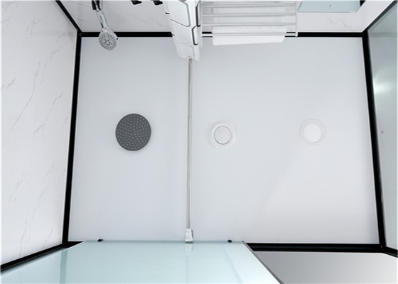 Shower Cabins White  Acrylic ABS Tray 1700*1200*2150mm  black  aluminium