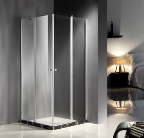 Square Corner Entry Glass Shower Cubicles 900 X 900 Free Standing Type