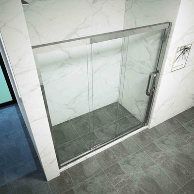 Dry Wet Separation One Type Glass Shower Door