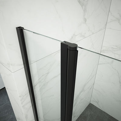 Free Standing Tempered Glass Bathtub Shower Screen