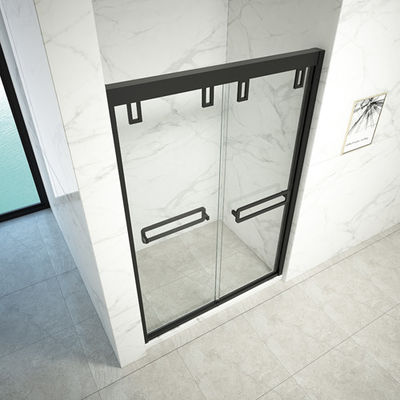 Toughened Glass Double Sliding Door For Shower Room