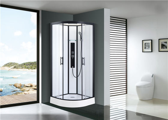Free Standing Quadrant Shower Cubicles With Transparent Tempered Glass Fixed Panel