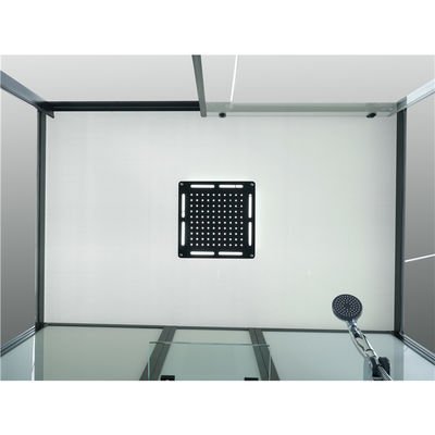 Rectangular Free Standing Quadrant Shower Cubicles With Transparent Tempered Glass Fixed Panel