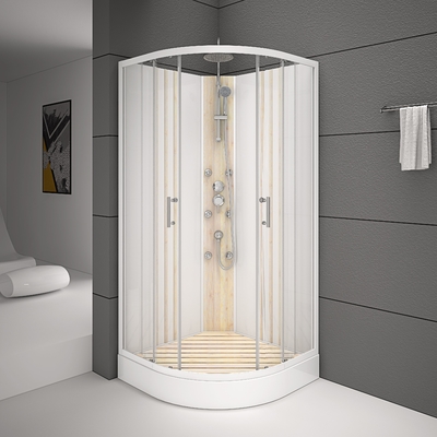 Bathroom Shower Cabins White Acrylic ABS Tray