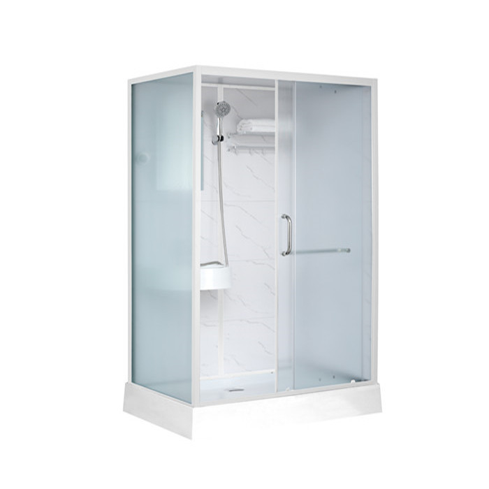 Shower Cabins White  Acrylic ABS Tray  1100*800*2150mm white aluminium