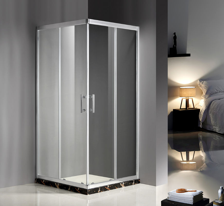 Convenient Comfort Sliding Glass Door Shower Enclosure , Glass Enclosures For Showers