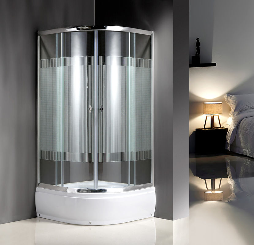4mm Glass Quadrant Shower Enclosure With Handle / Wheels