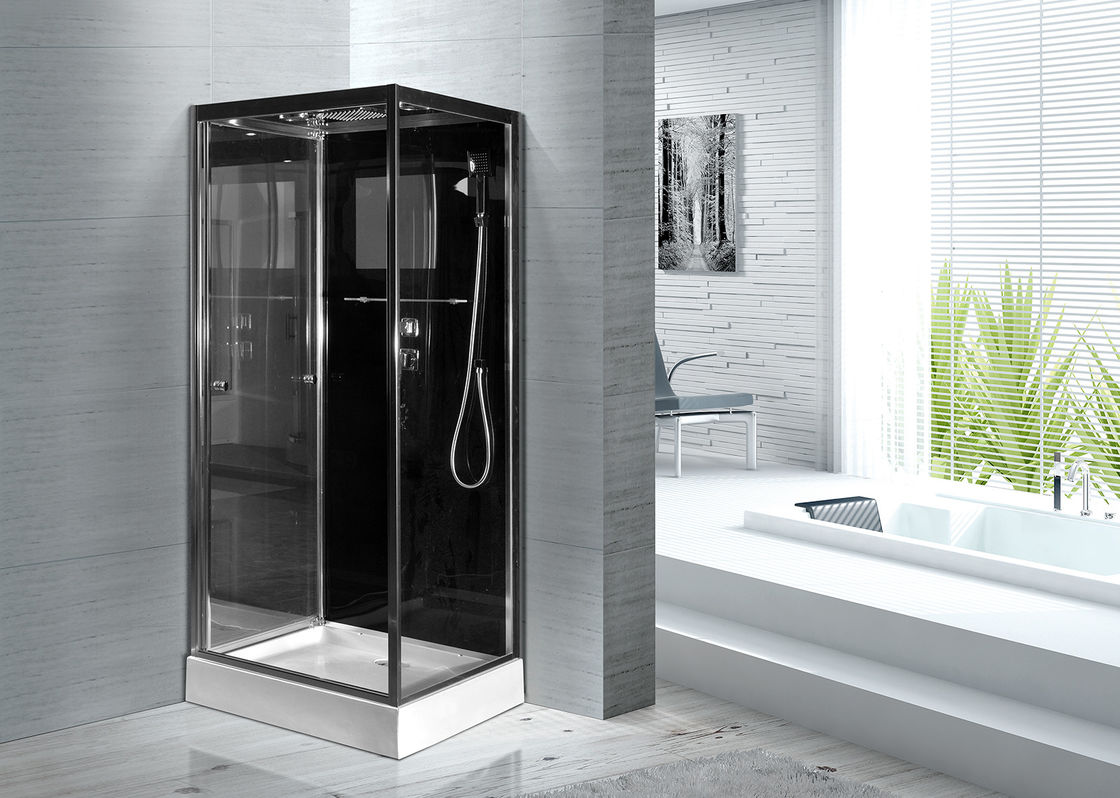 Convenient Comfort Bathroom Shower Glass Enclosure Kits , Glass Shower Units