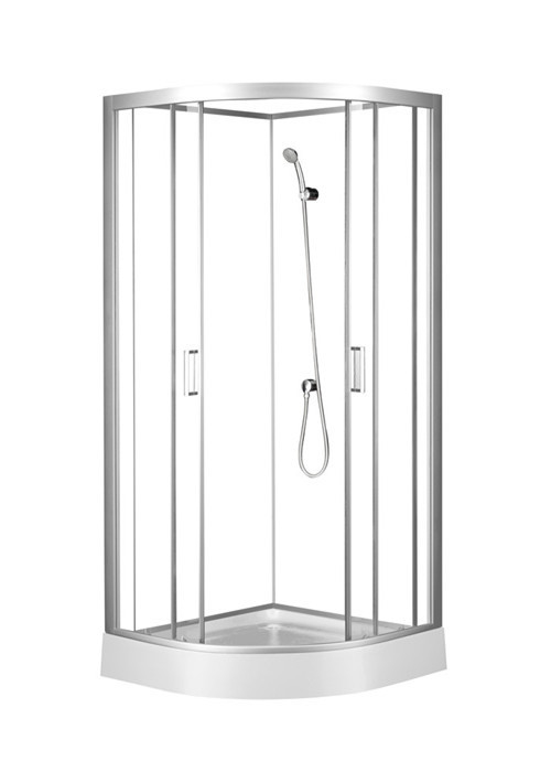 Cirle 900*900*2150mm Aluminium Alloy Frame Toughened Glass Shower Cabin