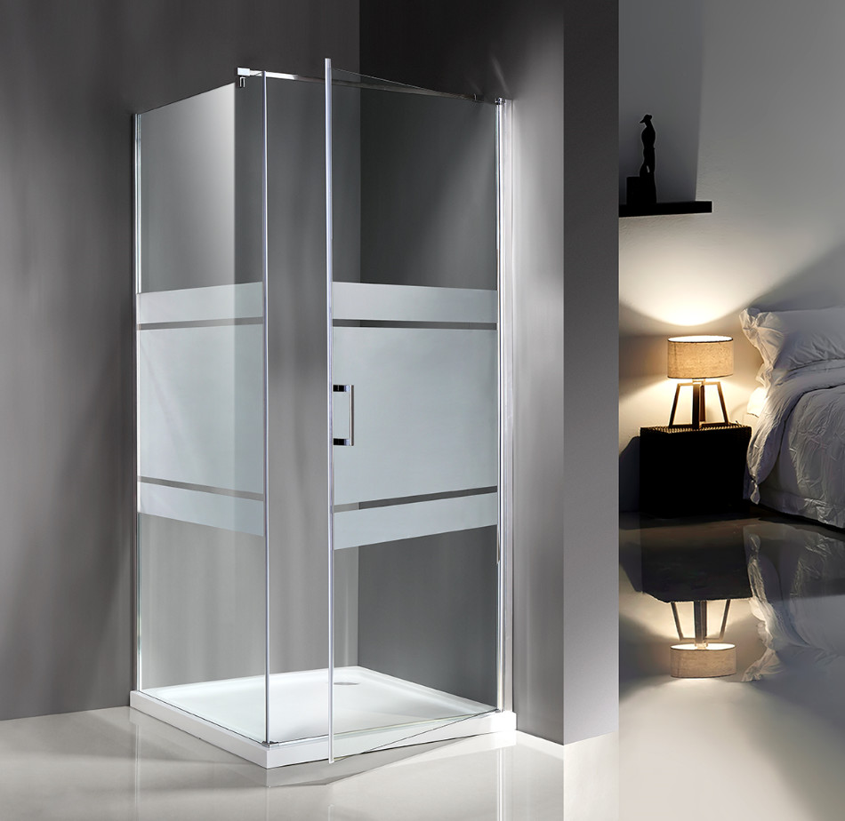 Popular Custom Glass Shower Enclosures , Glass Shower Door Enclosures